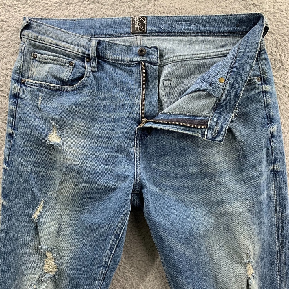 PRPS Jeans Mens 38x35 Measured Blue Tag: 36